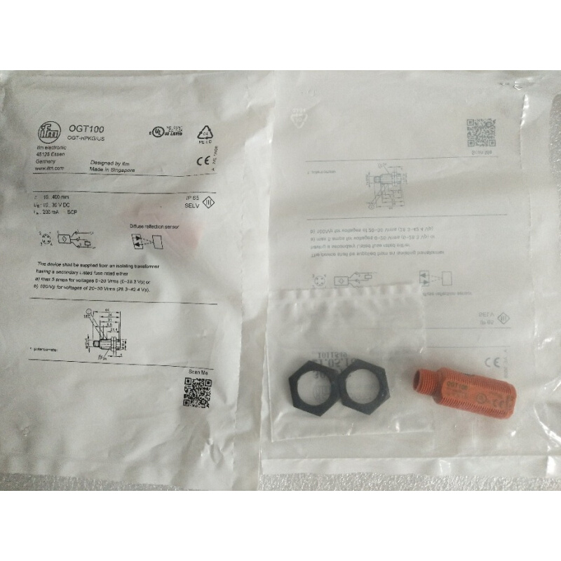 拍前询价：全新原装IFM OGT100 0GT100 OGT-HPKG/US 正品