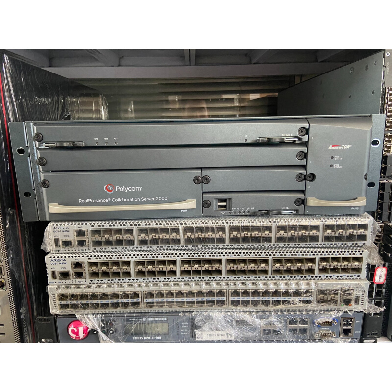 拍前询价：(议价）Polycom/宝利通MCU RMX2000  配 MPMx