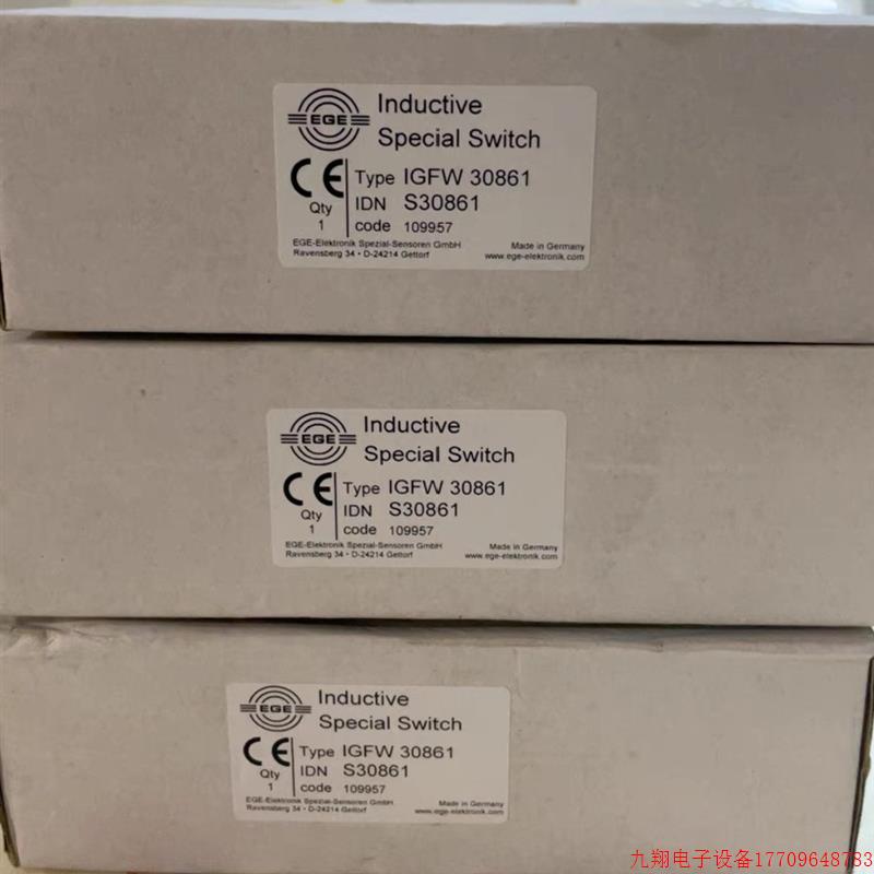 拍前询价:全新EGE耐高温接近开关lGFW30861 品牌多渠道广型号全