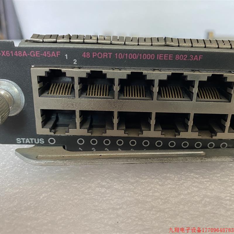 拍前询价:CISCO思科 WS-X6148A-GE-45AF 48口千【议价产品】