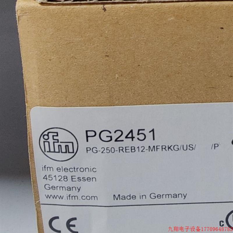 拍前询价:IFM PG2451 PG2453 PG2454 PG2793 全新原装正品易福门