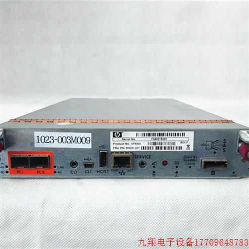 拍前询价:原装 StorageWorks P2000 G3 MSA 光纤控制器AP836A 59