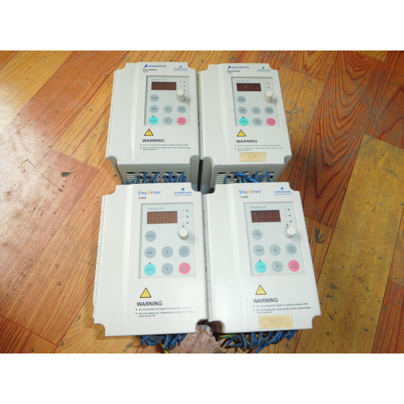 拍前询价：二手 原装拆机 艾默生TD900变频器TD900-2S0007G 0.75K