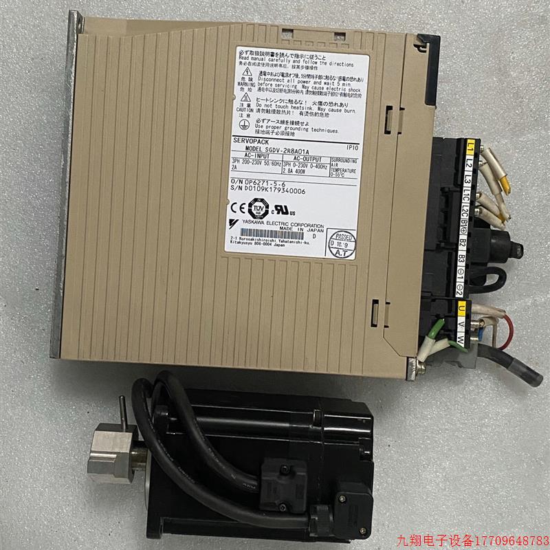 拍前询价:安川伺服驱动器SGDV-2R8A01A搭配电机议价议价