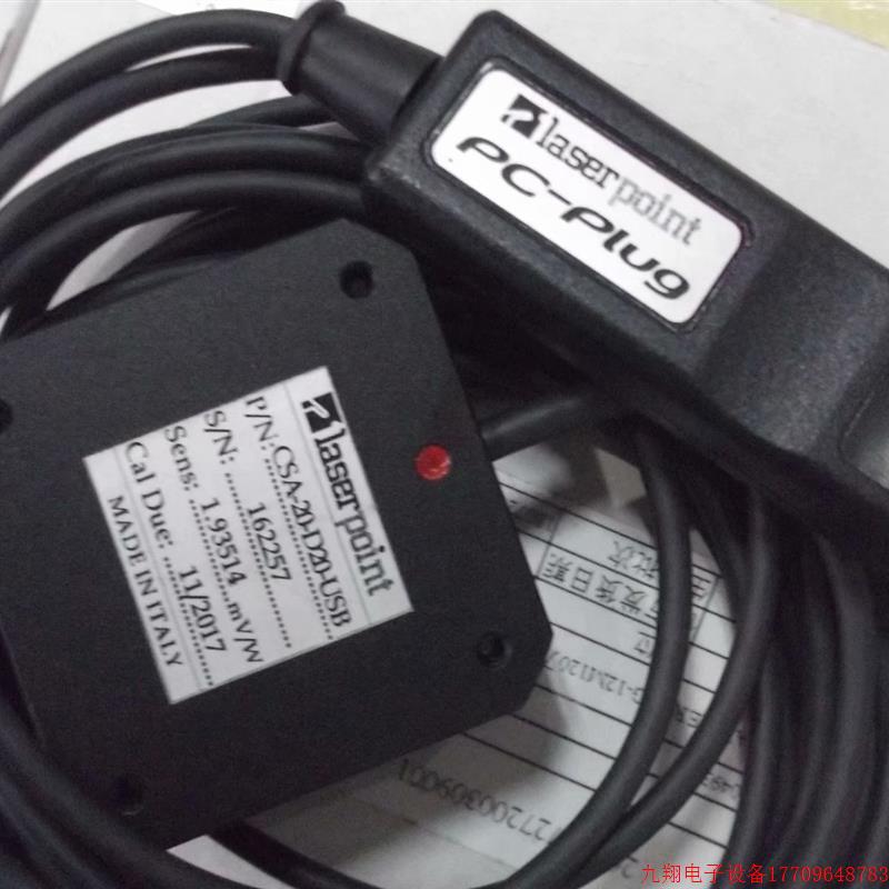 拍前询价:现货laser point PC-Plug 全新激光功率计CSA-20-D20-U