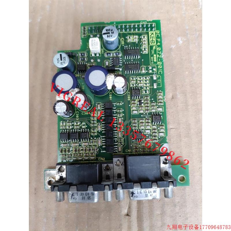 拍前询价:KEB科比PG卡通讯反馈卡0C.F4.072-0017原装进口拆机