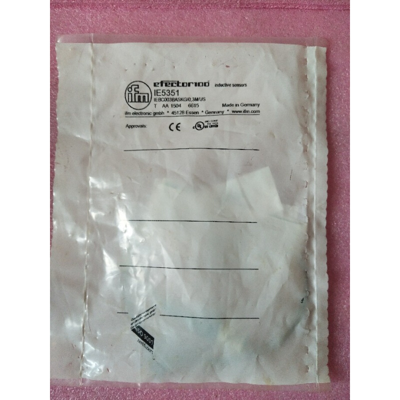 拍前询价：全新原装IFM IE5351 IEBC003BASKG/0.3M/US 现货