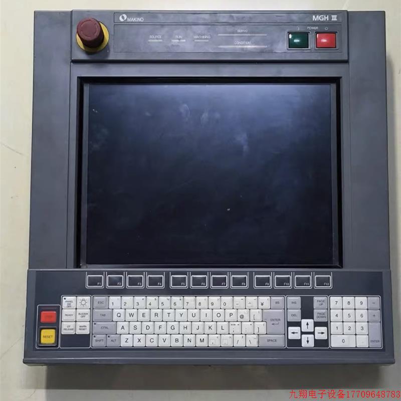 拍前询价:MAKINO牧野机床控制面板MGH Ⅲ  UP-MF12-B