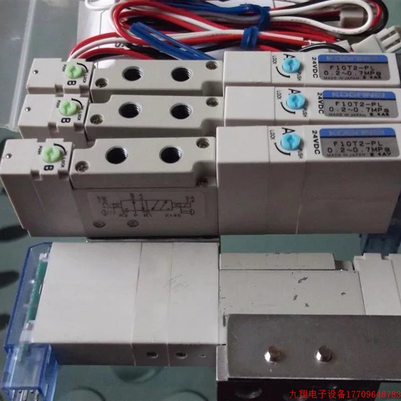 拍前询价:实拍现货小金井全新电磁阀  F10T2 F10T2-PL SMC滑台MX