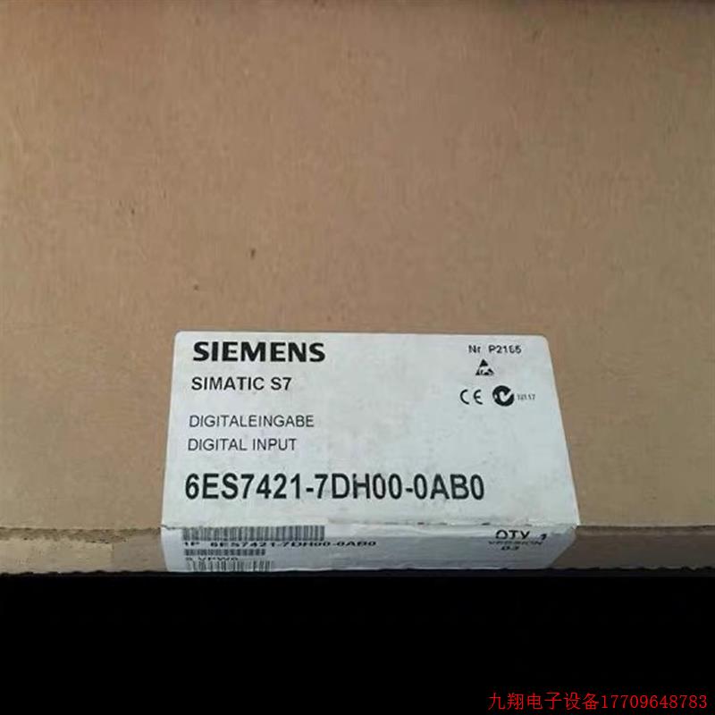 拍前询价:6ES7421-7DH00-0AB0SIMATIC S7-400数字输入SM421模块