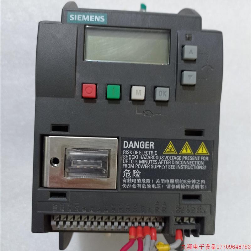 拍前询价:V20变频器6SL3210-5BE15-5UV0  0