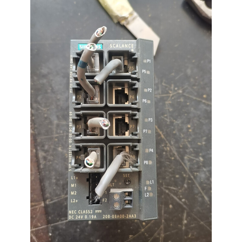 拍前询价：以太网交换机6GK5208-0BA00-2AA3全新原装拍前请询价