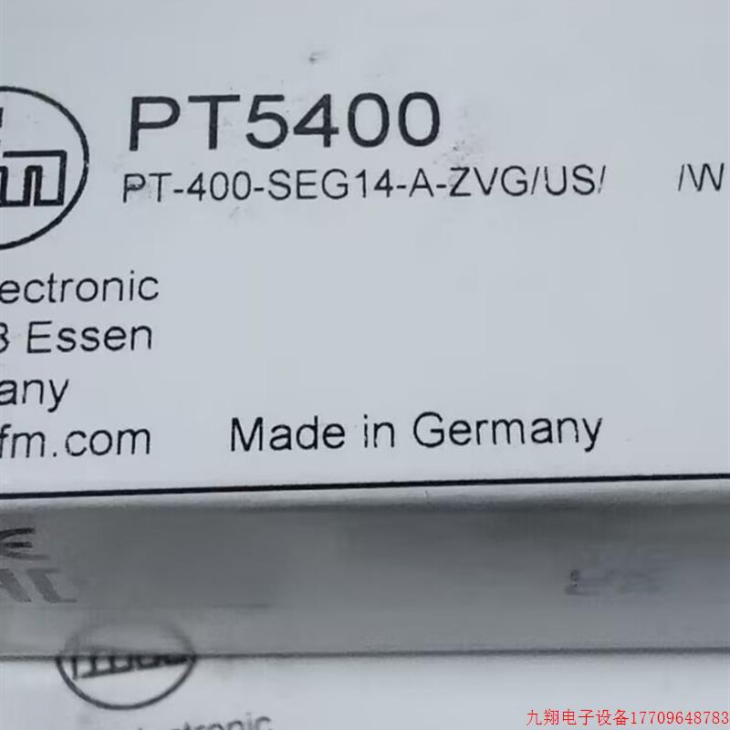 拍前询价:IFM PT5314 PT5343 PT5400 PT5401 全新原装正品易福门