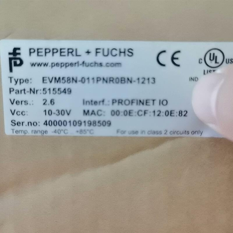 拍前询价：全新原装倍加福编码器EVM58N-011PNR0BN-121