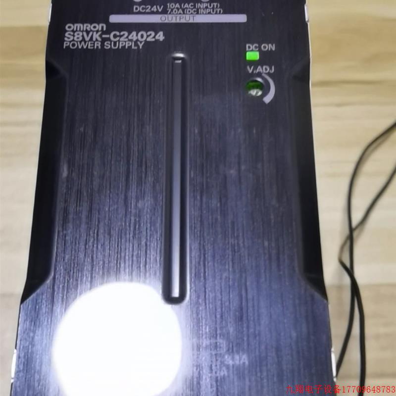 拍前询价:OMRON电源输出24伏10A  S8VK-C24024