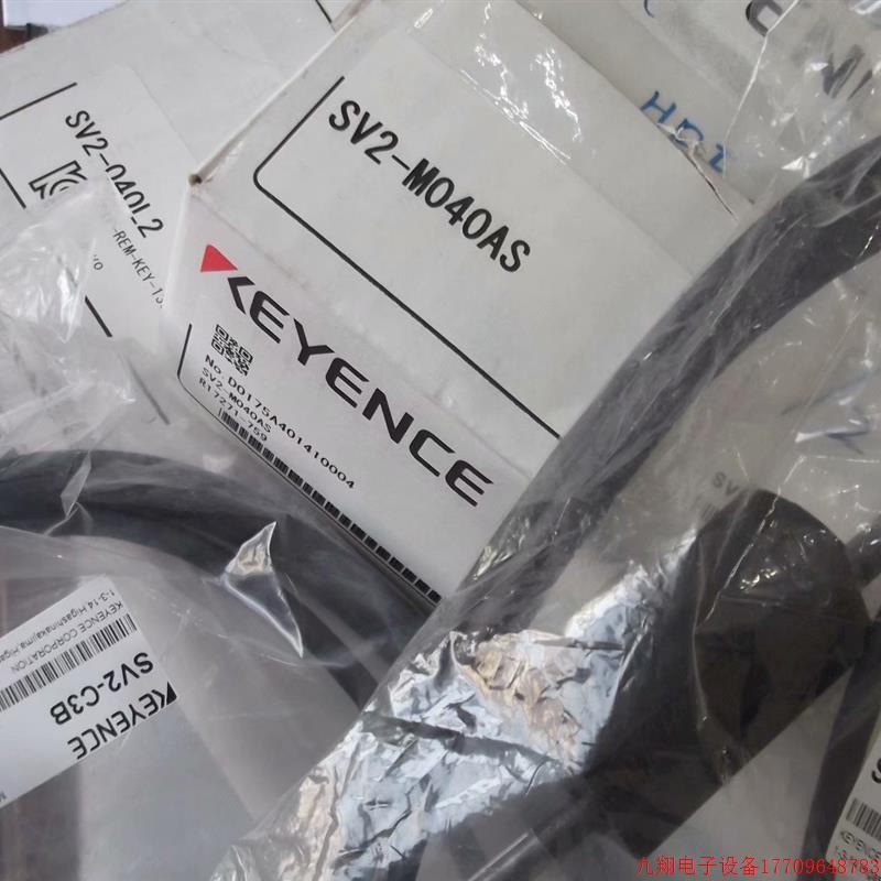 拍前询价:现货KEYENCE全新伺服马达SV2-040L2/M040AS/BE3/C3B 假