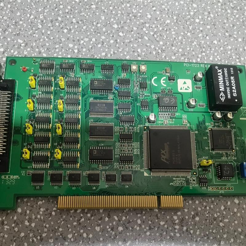 拍前询价：研华PCI-1723 16位8路非隔离模拟量输出卡PCI-1议价议