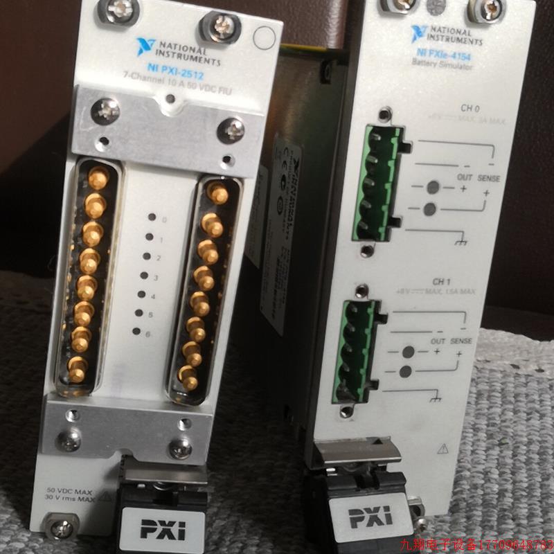 拍前询价:NI PXIe-2512   PXIe-4154 功能正常,【议价产品】