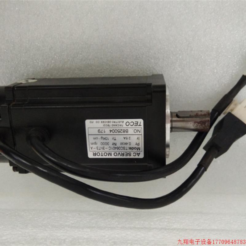 拍前询价:TECO 伺服电机 TSC06401C-3NT3-A