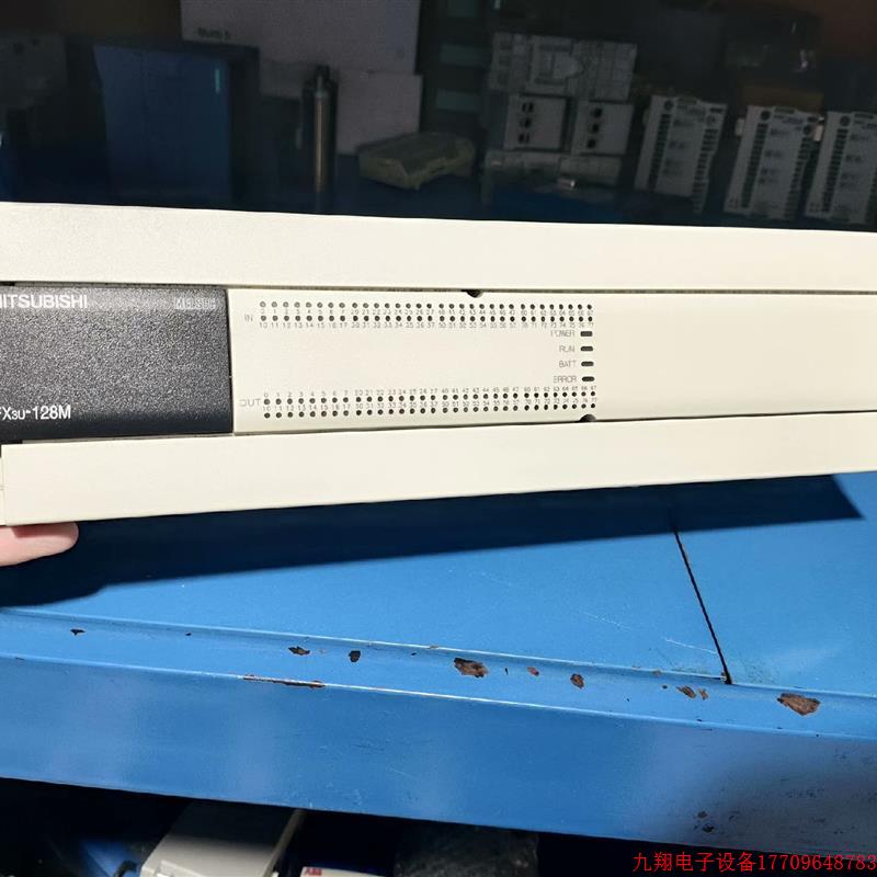拍前询价:三菱fx3u-128mr/es-a  plc   继电器输出