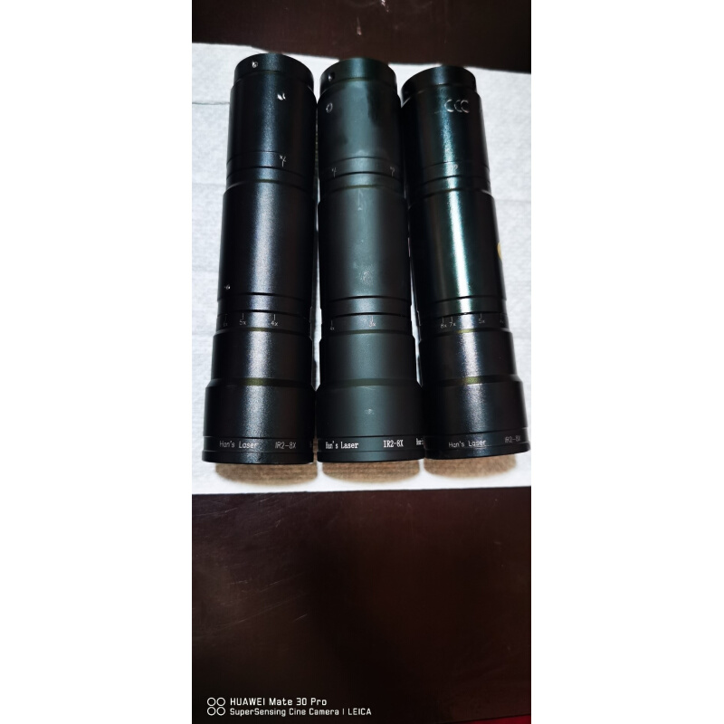 拍前询价：[议价]Laser大族 IR2-8X 激光扩束镜三个！波长1064！