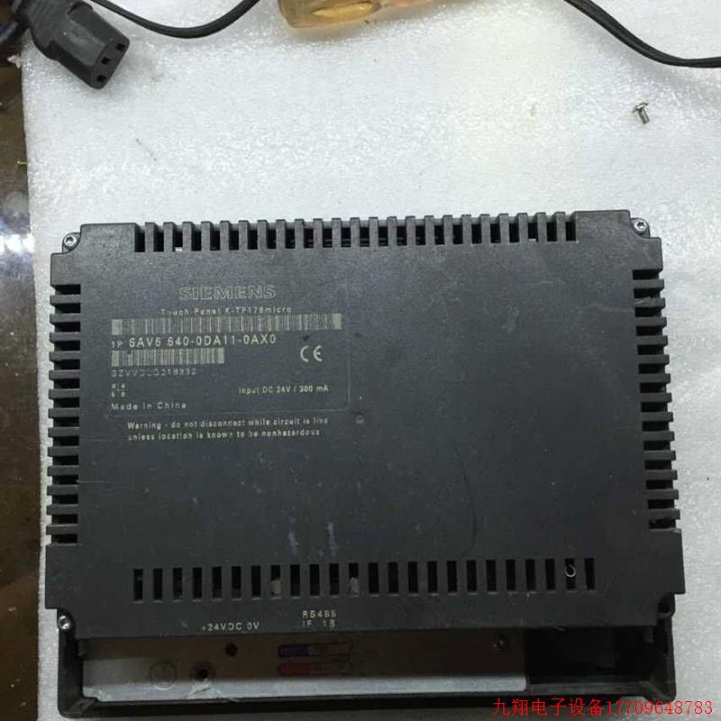 拍前询价:K-TP178 6AV6640-0DA11-0AX0,NL4823HC37-03