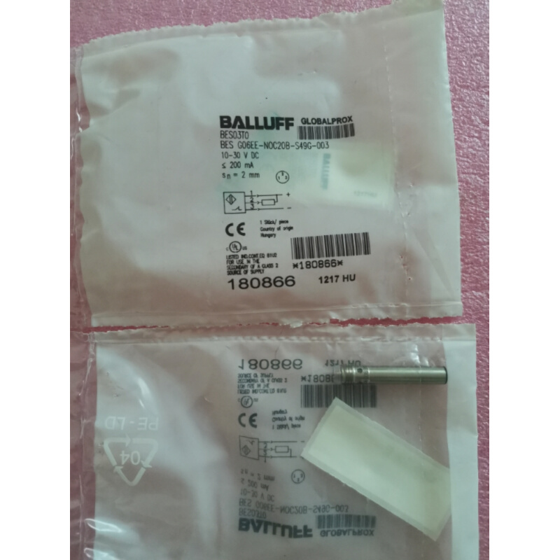 拍前询价：全新原装BALLUFF BES G06EE-NOC20B-S49G-003 BE