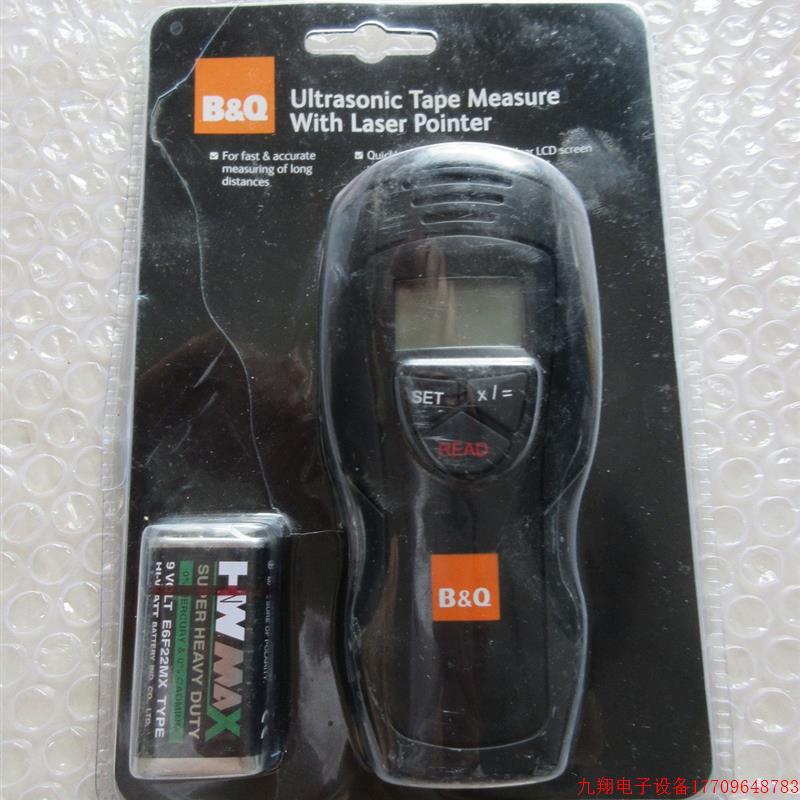 拍前询价:A028*全新原装 B&Q Ultrasonic Tape Measure With Las