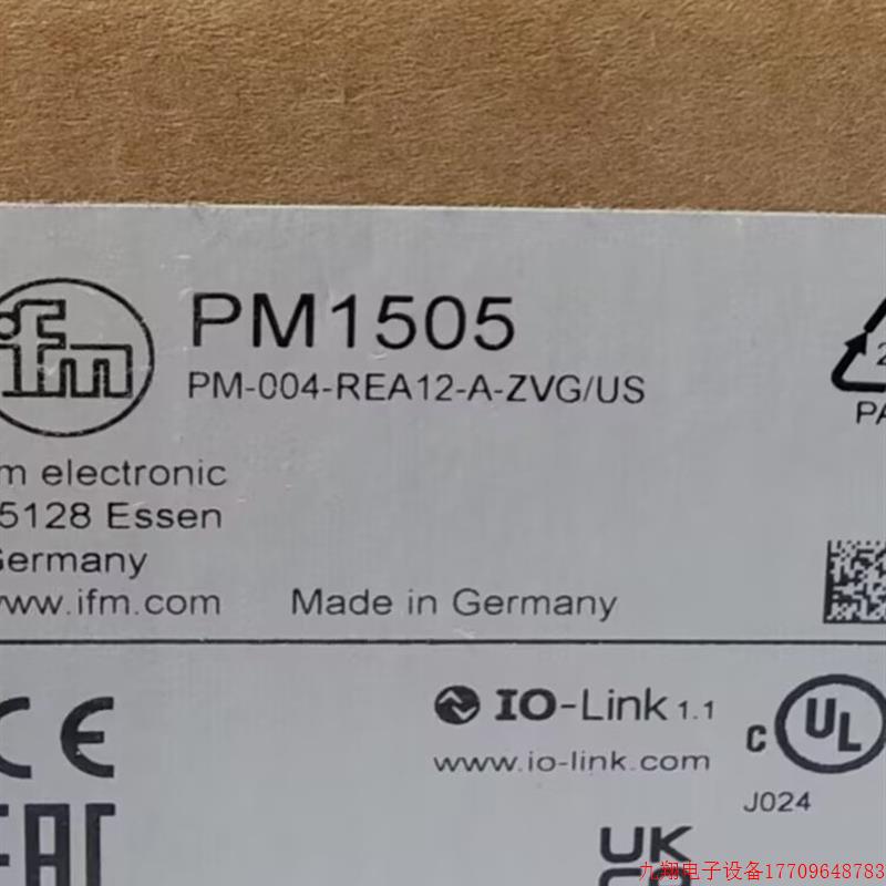 拍前询价:IFM PM1505 PM1604 PM1605 PM1606 全新原装正品易福门