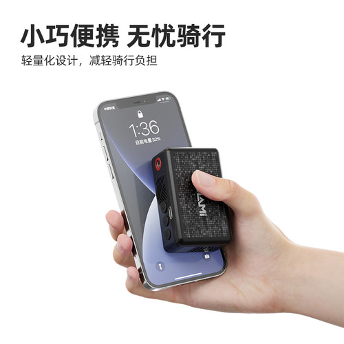 CYCLAMI迷你充气泵便携式AM6公路高压智能自行车电动打气筒新款