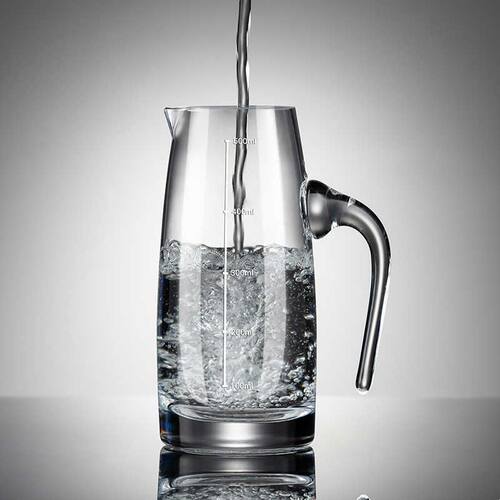 水晶玻璃分酒器白酒饭店商用家用装酒扎壶100毫升刻度醒酒器高端