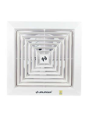 金羚8寸天花直排换气扇吊顶卫生间吸顶静音排气扇APT20-4-30（B）