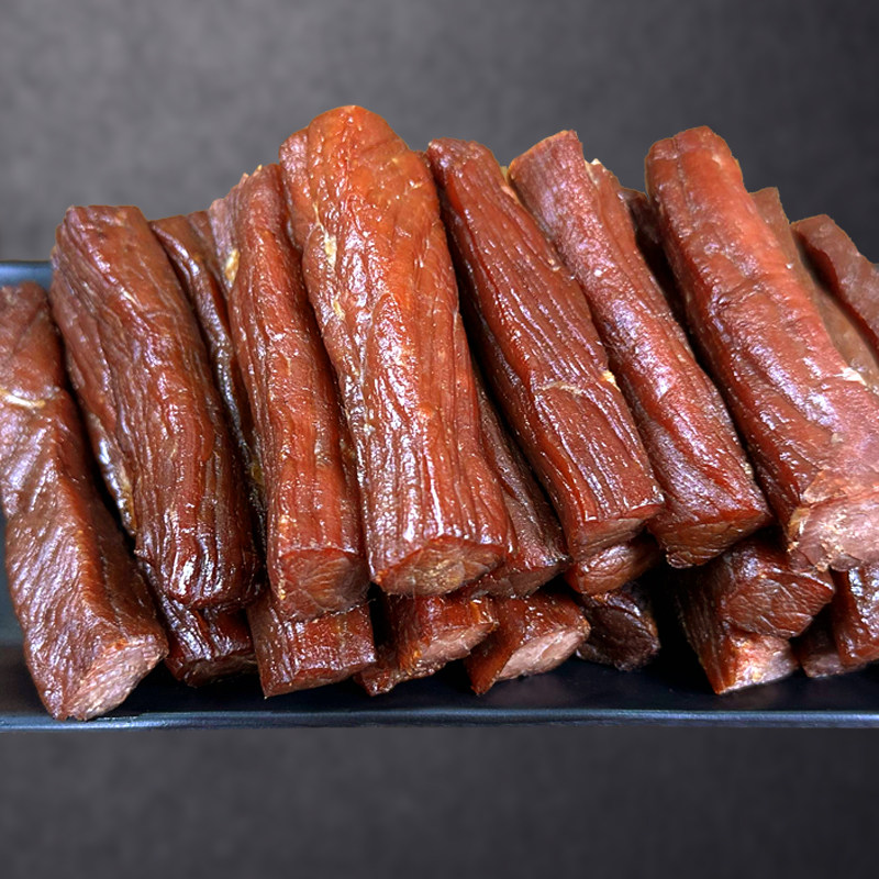 羊羔花手撕牦牛肉干原味香辣五香孜然代餐零食牛肉干开袋即食250g