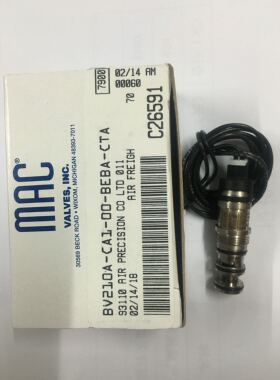 现货MAC电磁阀BV210A-CA1-00-BEBA-CTA全新原装真品DC24v秒发货
