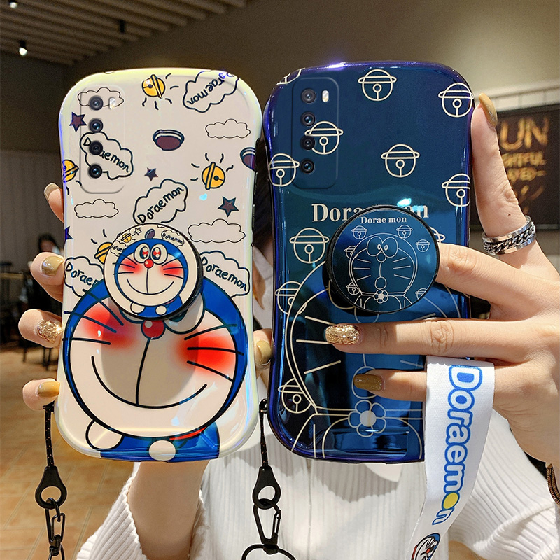 蓝胖子适用华为nova7Pro手机壳新款nova7情侣卡通nova6女可爱小蛮腰nova5防摔全包边Pro网红se硅胶软壳女款潮 - 封面