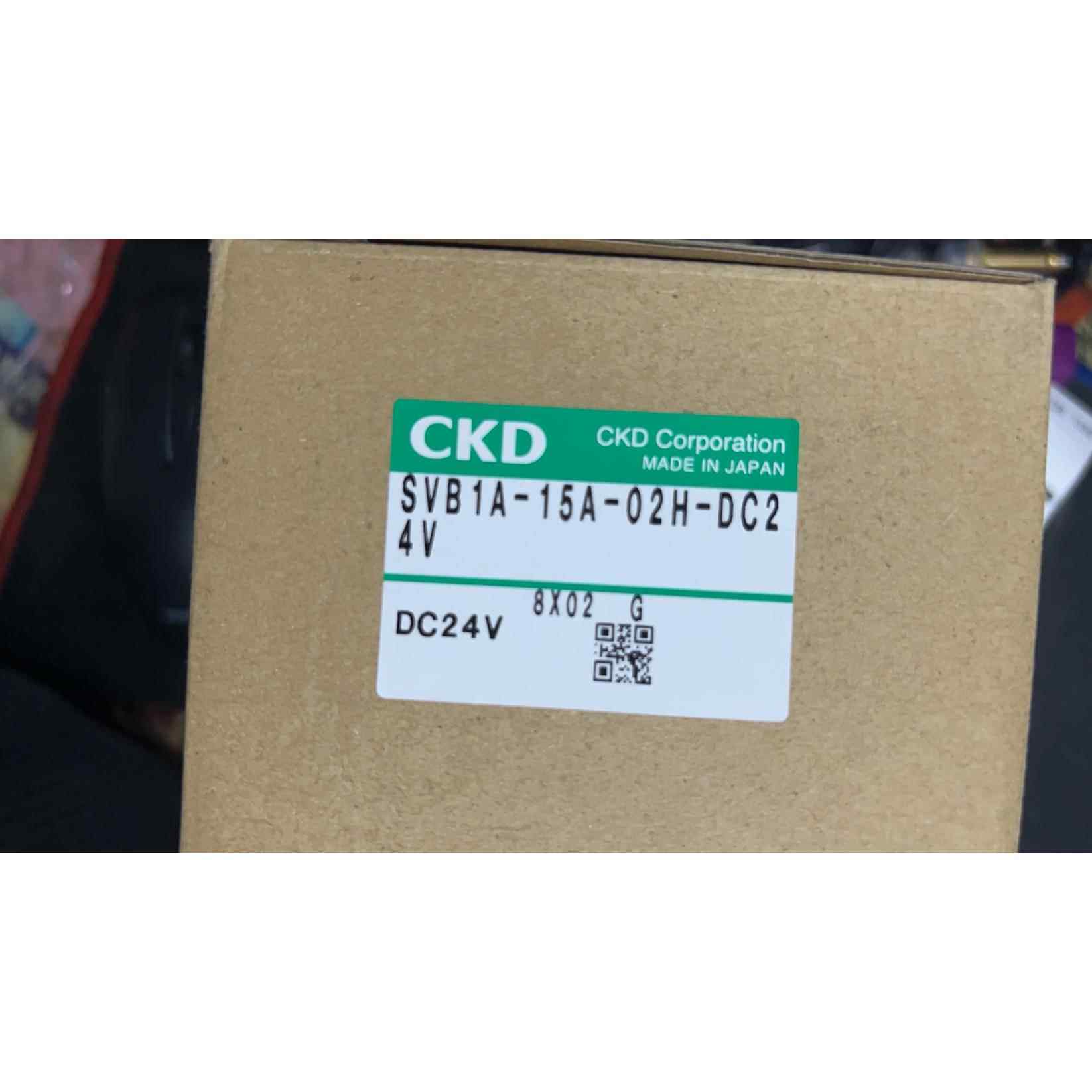CKD电磁阀门SVB1A-15A-02H-DC24V全新原装秒发货