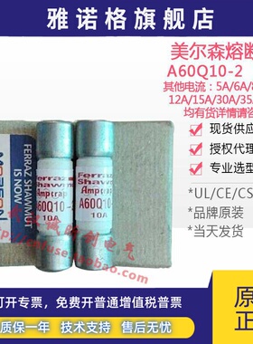 ferraz保险丝A60Q5/Q6/Q8/Q10/Q15/Q20/Q25/Q30/Q35/Q40-2 5A600V