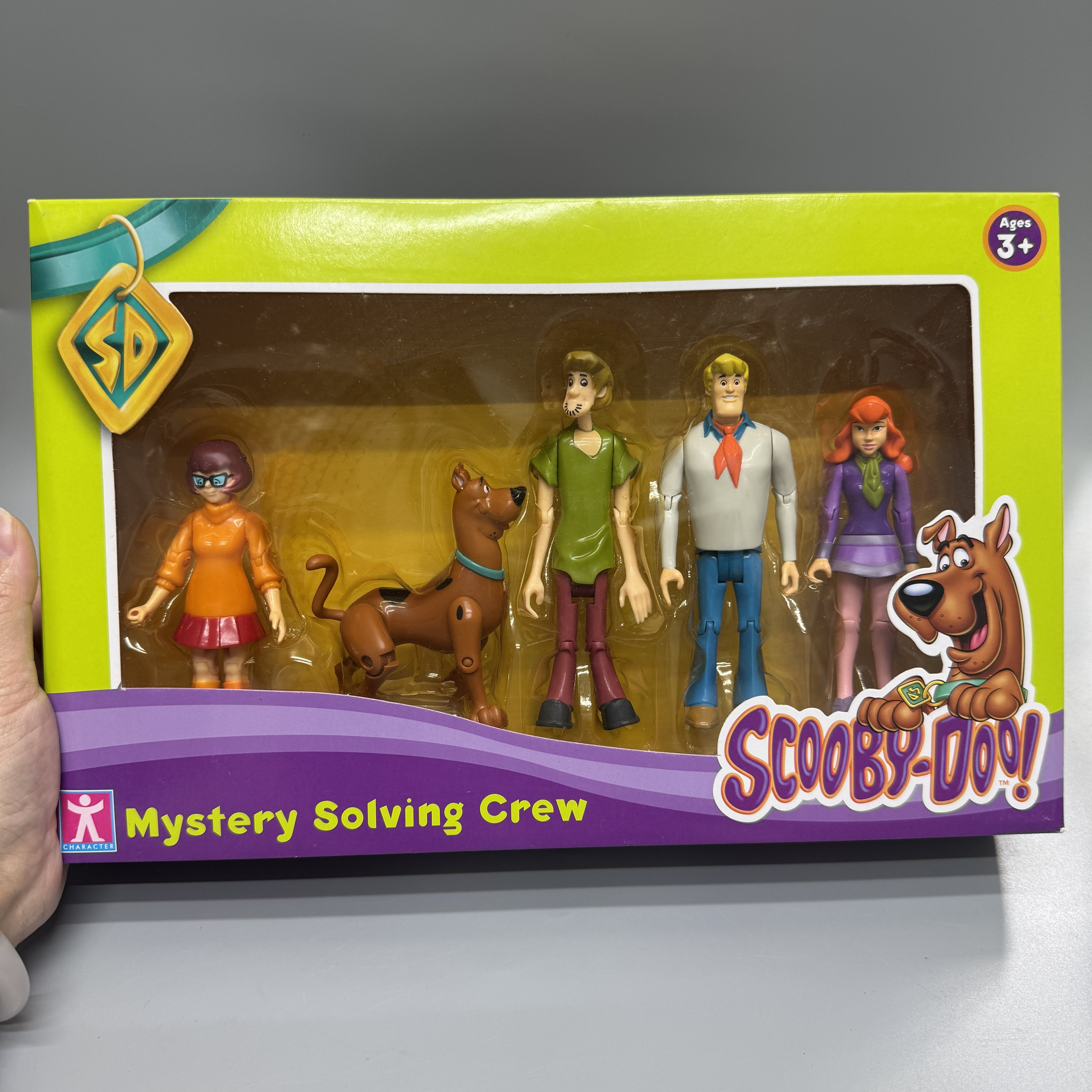 ชุดฟิกเกอร์การผจญภัยสืบสวนของ SCOOBY-DOO ของแท้ ใหม่แกะกล่อง