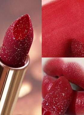 李佳琦推荐小金钻口红不掉色不沾杯闪亮珠光闪粉抖音网红女学生款