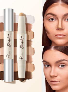 (Pack of 3) Two in one concealer double head repair stick