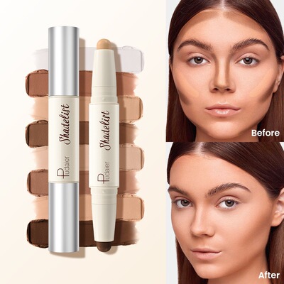 (Pack of 3) Two in one concealer double head repair stick