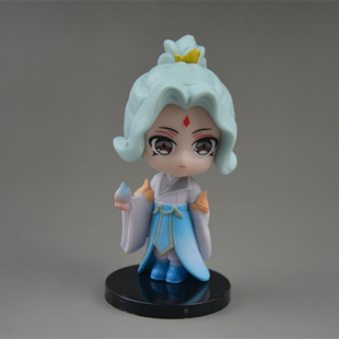 王者荣耀手办电玩小子蔡文姬奶茶耀瑶武则天英雄人物模型蛋糕摆件