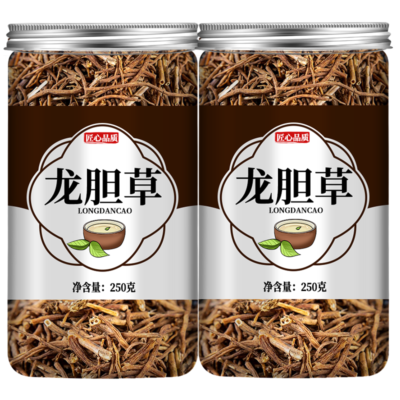 龙胆草中药材龙丹草泡水喝