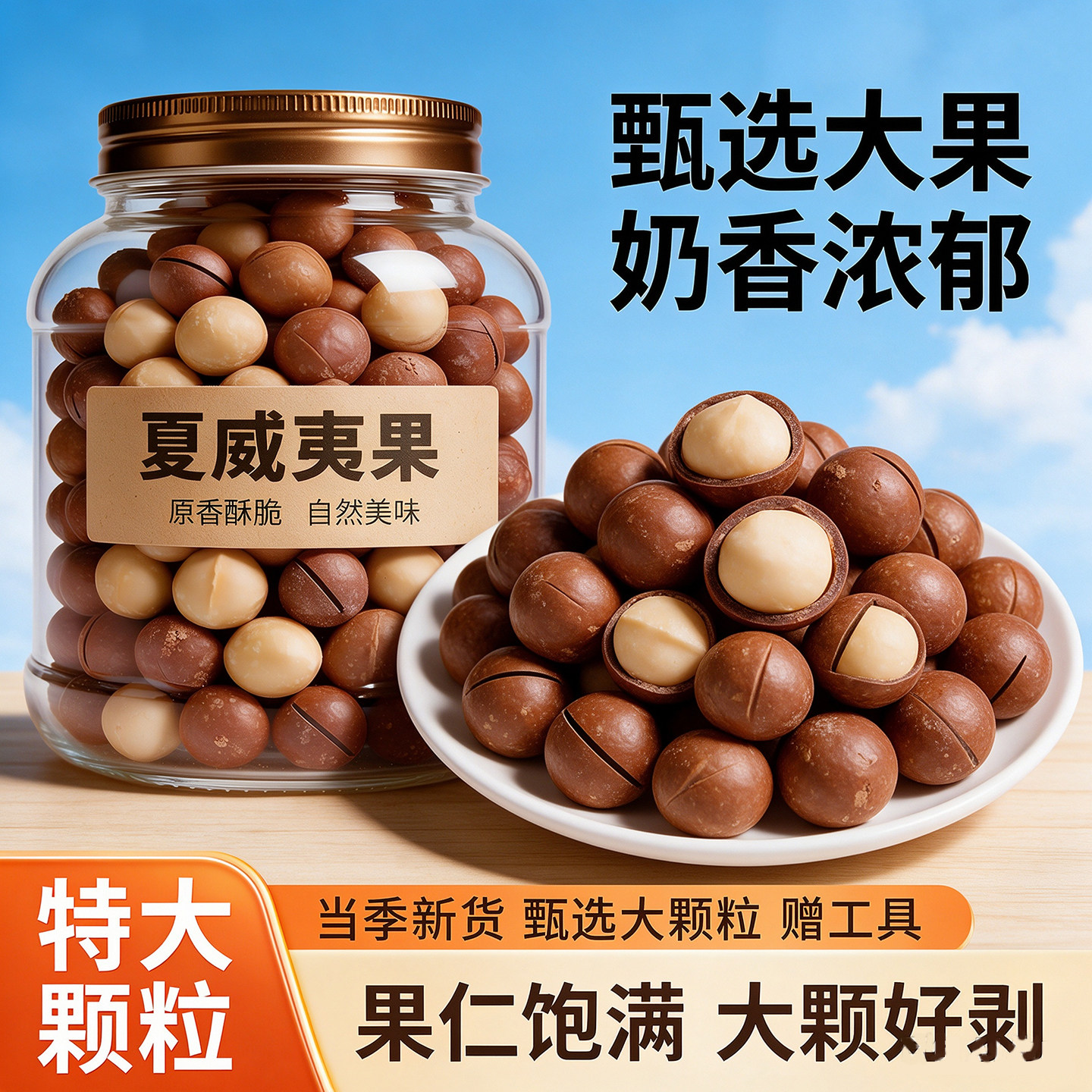 夏威夷果2026年新货官方旗舰店