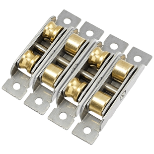 塑钢门窗滑轮老式推拉门滑轮下轮玻璃移门轨道滚轮不锈钢轴承铜轮