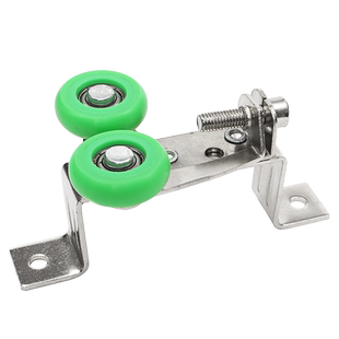 钛合金移门可调上轮平移门衣柜门上滑轮趟门上轨轮推拉门轨道轮子