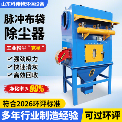 工业脉冲布袋小型除尘器防爆防火布袋粉尘收集耐高温除尘环保设备
