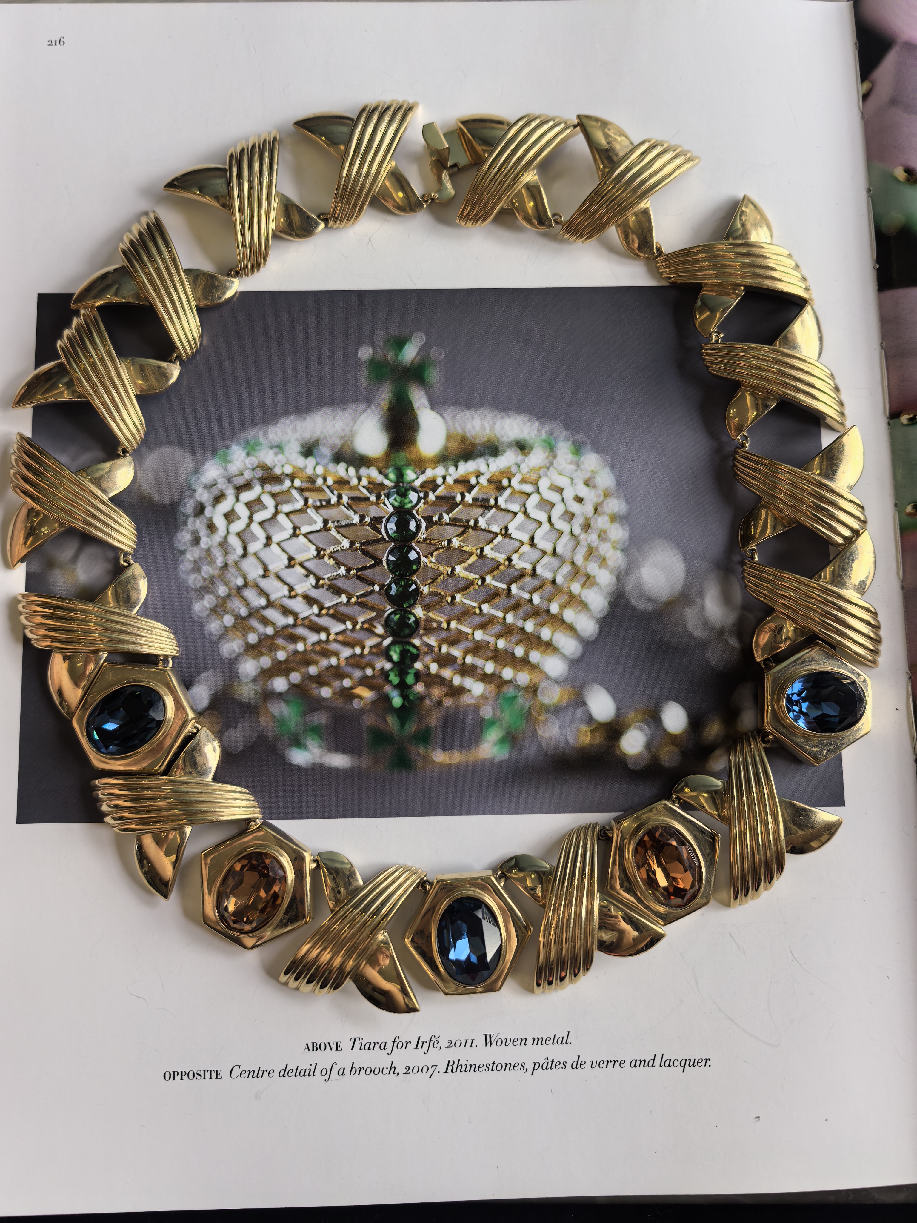 Vintage复古首饰loewe中古项链