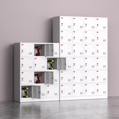 工地电动工具充电柜对讲机充电箱锂电池充电寄存柜密码集中充电箱