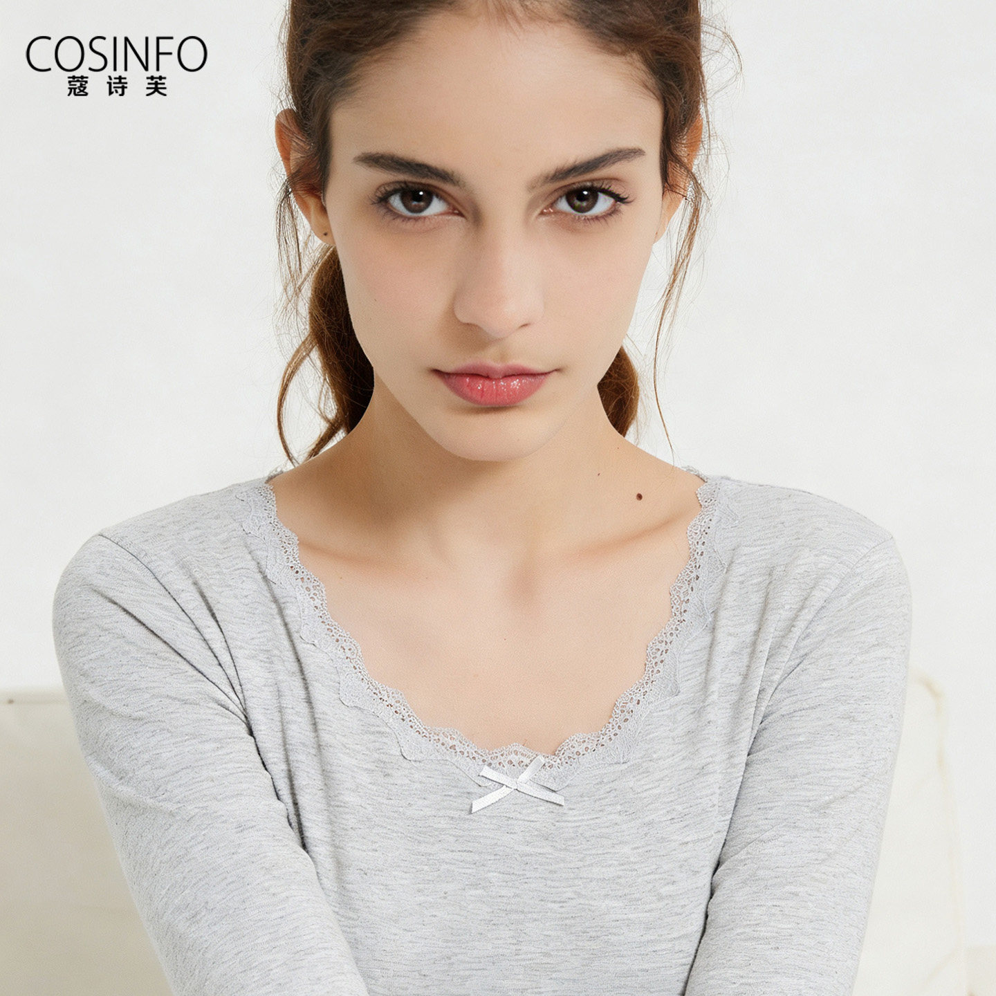 秋衣秋裤女套装纯棉薄款棉毛衫女生保暖衣冬季全棉打底保暖内衣女